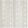 Strasbourg Dot Patterned Faux Linen Sheer Swatch