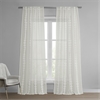 Cleopatra Cream Embroidered Sheer Curtain