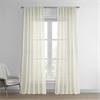 Antigua Off White Striped Linen Sheer Curtain