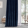 Americana Blue Urban Lush Velvet Curtain