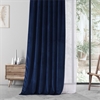 Noche Blue Urban Lush Velvet Curtain