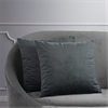 Signature Distance Blue Grey Velvet Cushion Cover - Pair