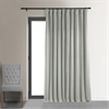 Signature Reflection Grey Extra Wide Blackout Velvet Curtain