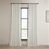 Pillow White Plush Velvet Curtain