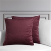 Dark Merlot Heritage Plush Velvet Cushion Cover - Pair