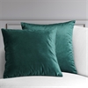 Forestry Green Heritage Plush Velvet Cushion Cover - Pair