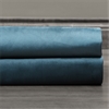 Caspian Blue Plush Velvet Hotel Blackout Swatch