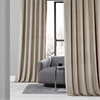 Mission Beige Royal Lux Velvet Curtain