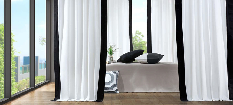 Veranda Printed Cotton Curtains