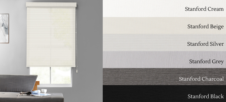 Eton Textured Light Filtering Roller Shades