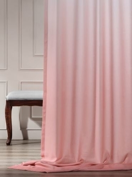 Ombre Linen Textured Light Filtering Curtains