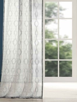 Printed & Embroidered Sheer Curtains